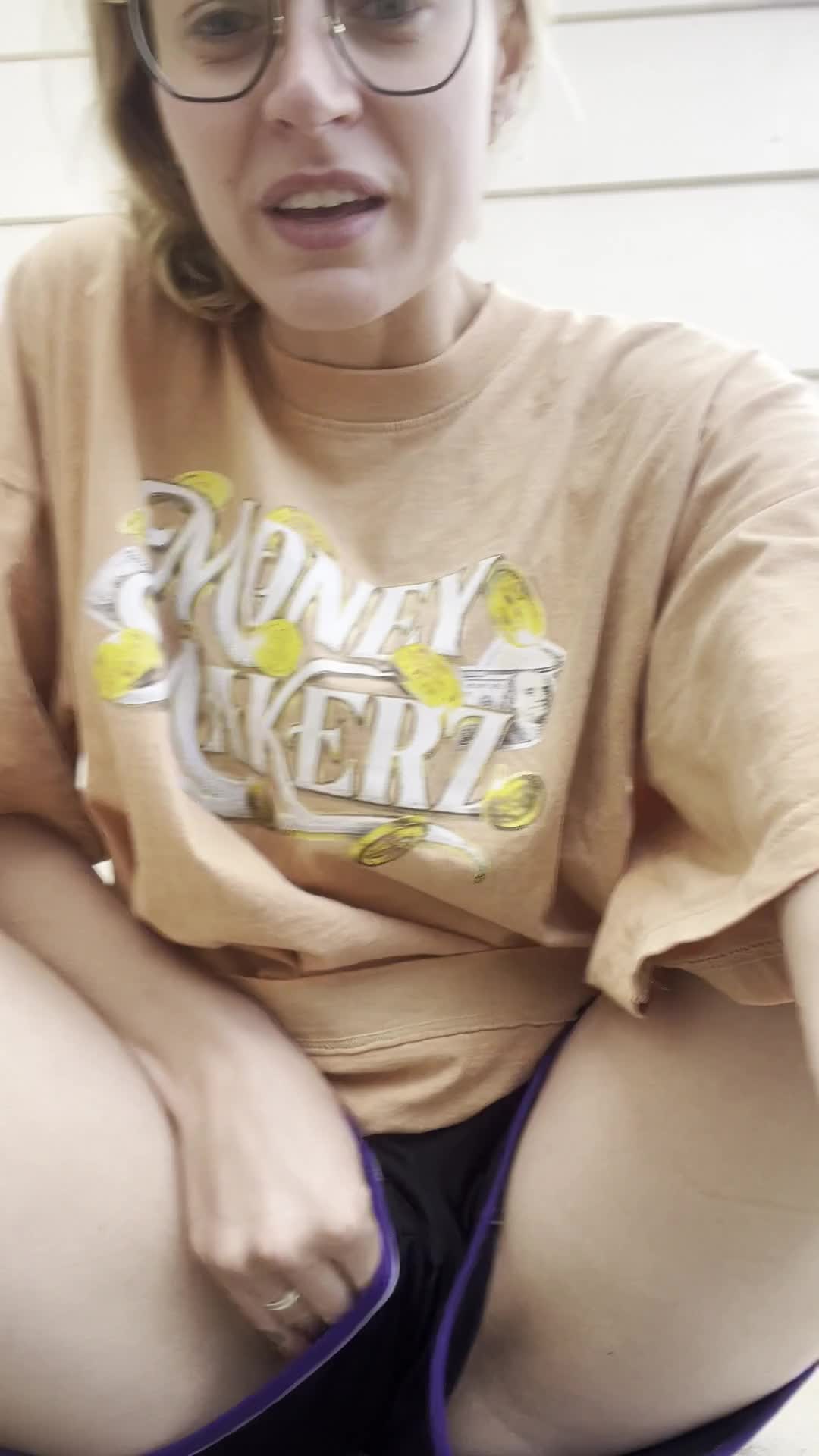 Masturbating In Public...Almost