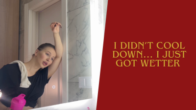 I Didn't Cool Down... I Just Got Wetter (Post-Run Solo, Sweaty & Horny, Real Orgasm)