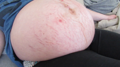 Big Blue- Heavy Belly Movement