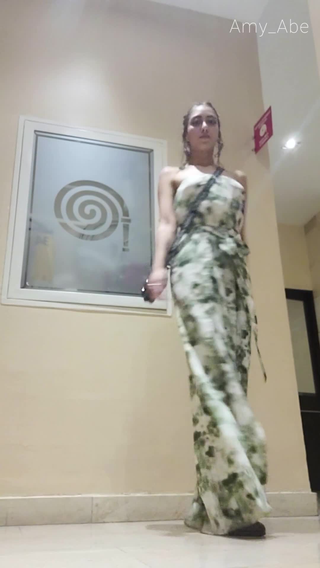 Long Dress Makes Her Horny