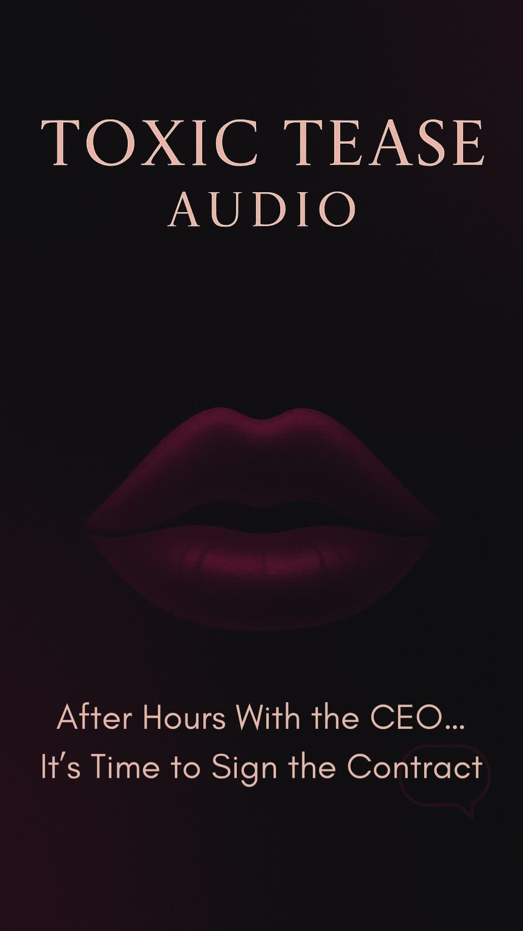 After Hours With The Ceo -- Sign The Contract (Calm Femdom JOI)