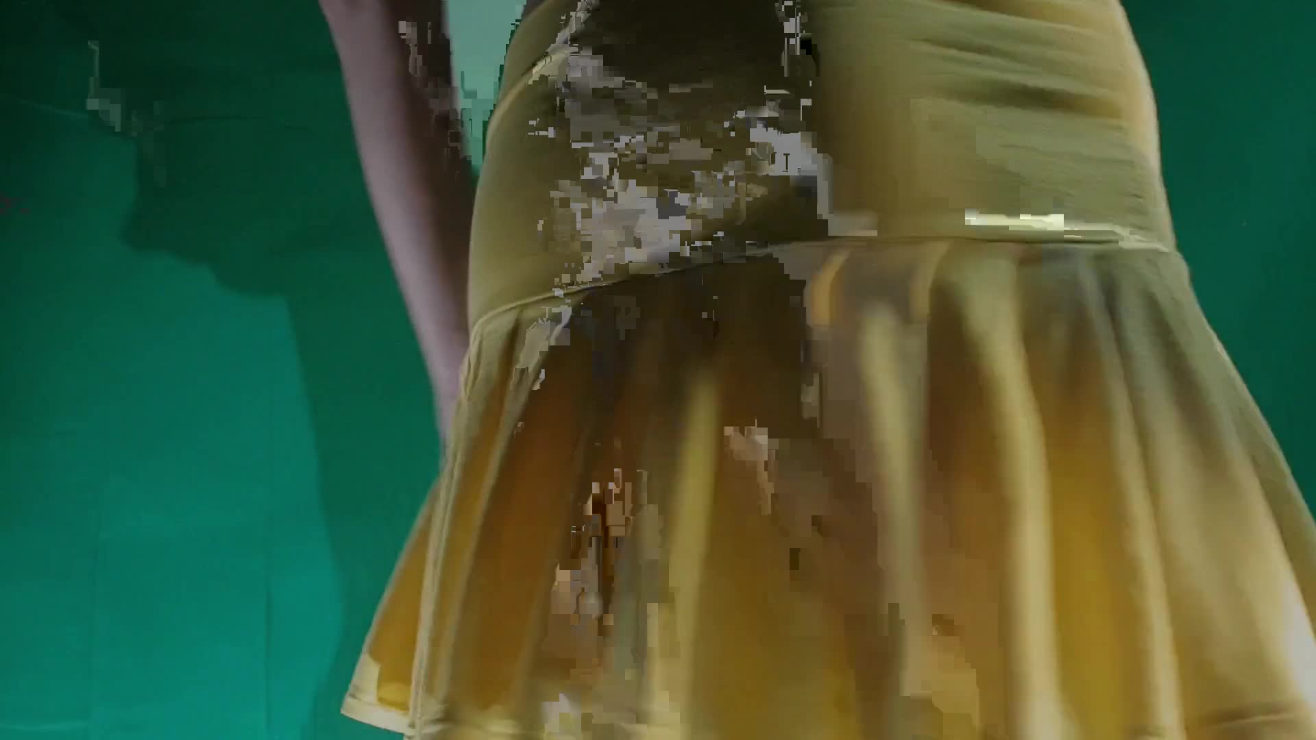 My Panties For Contests Under My Yellow Skirt