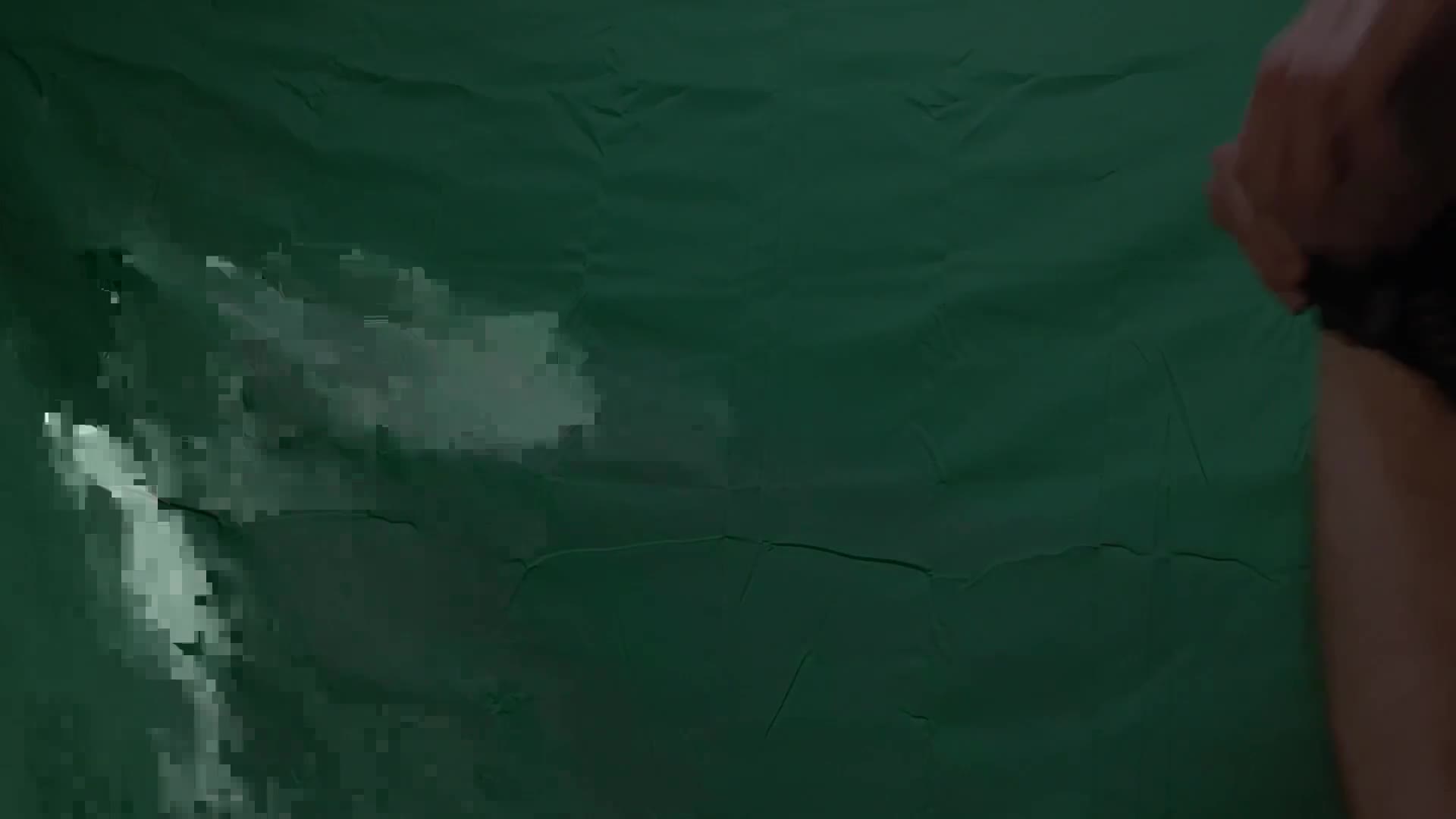 Black Lacy Thong Try On