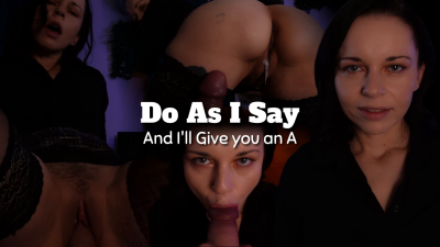 Do As I Say & I'll Give You An A - Your Professor Heard The Rumors About Your Big Dick, And Now She's Using Your Grade As Leverage To Make It Hers
