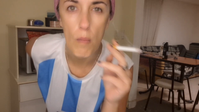 Argentina Jersey, And A Cigarette