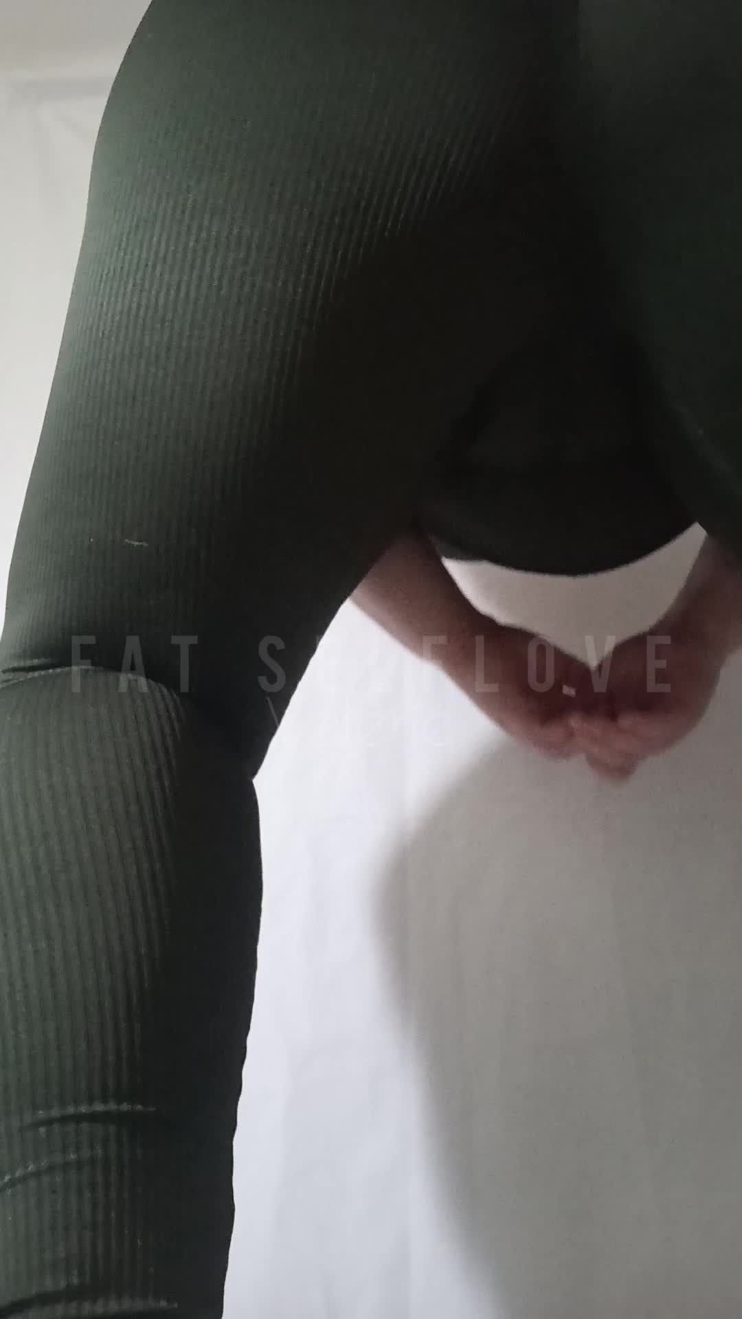 Giantess Buttcrush Tease - Ground POV Under My Dominant Ass In A Tight Gymnastics Leotard