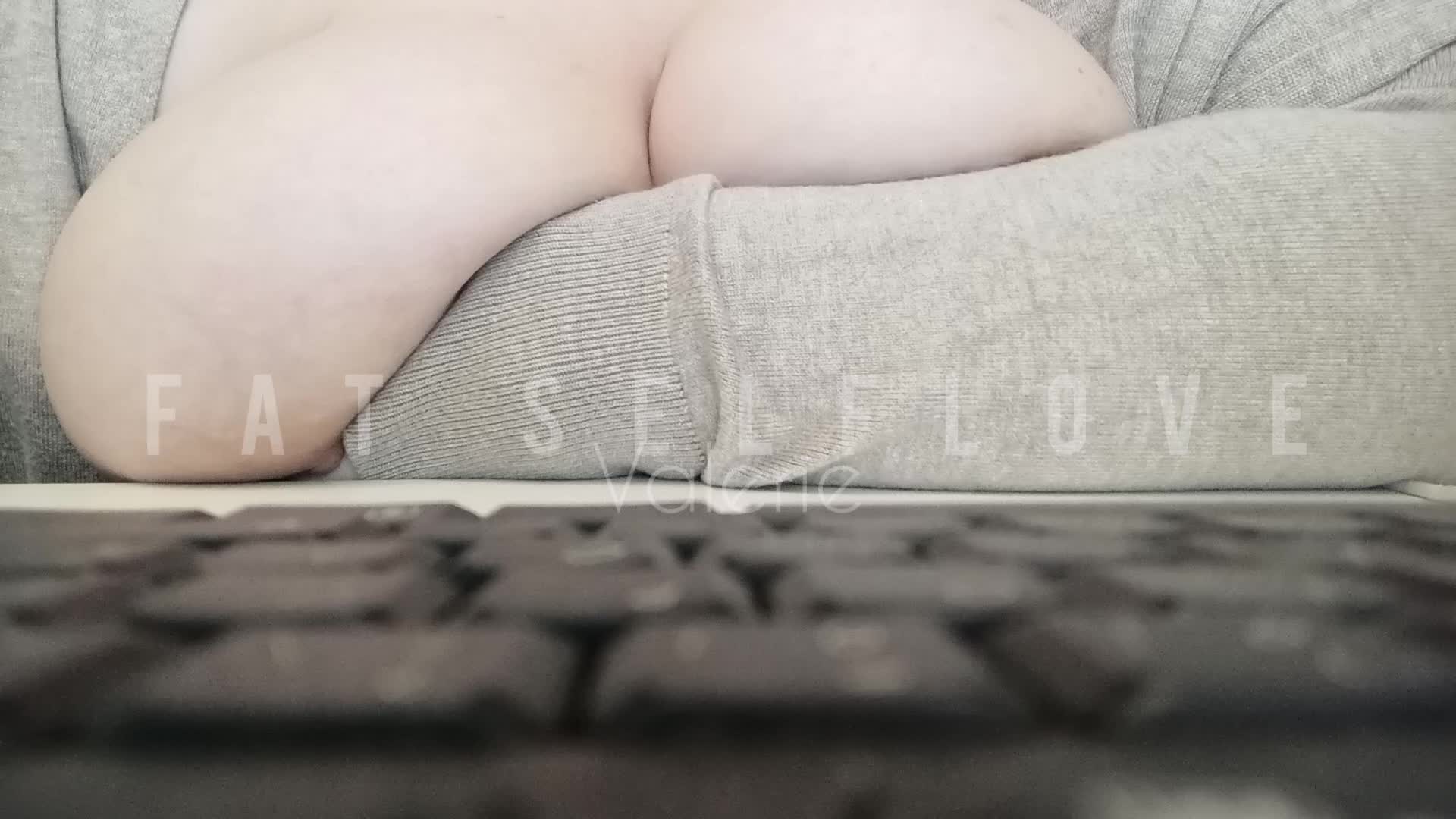 You Are Watching An Unaware BBW Giantess Saggy Titts Voyeur POV