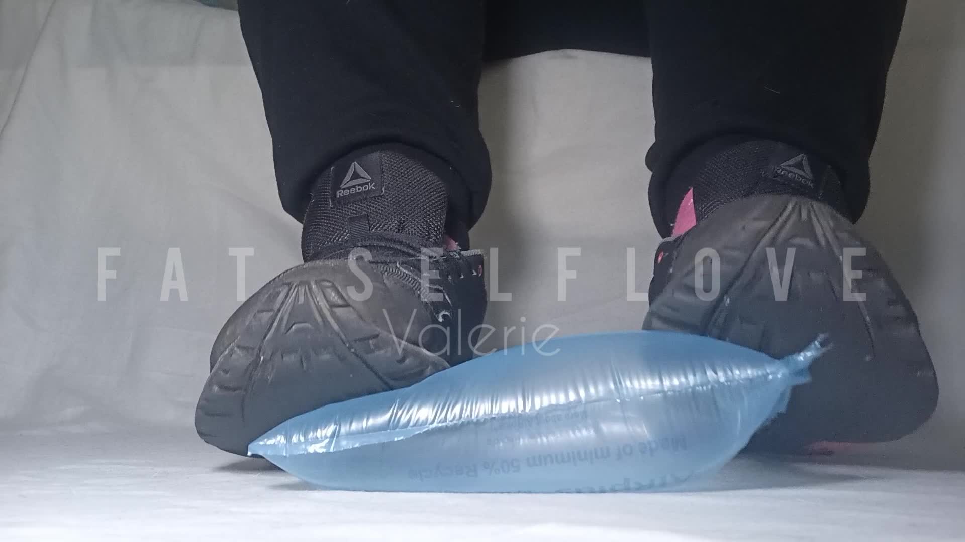 BBW Giantess Foot & Sneaker POV Trampling Object And You In Slow Motion