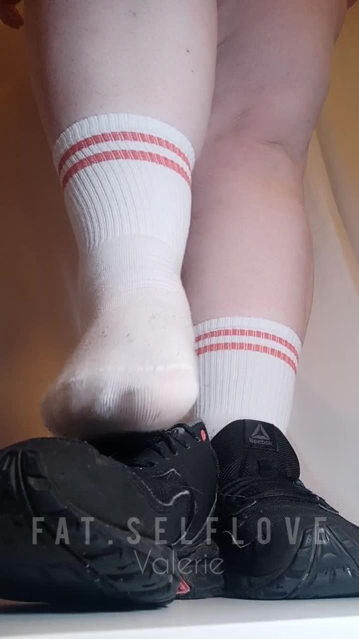 Giantess Shrunkie POV - Towering Over You In Worn Sneakers & Socks