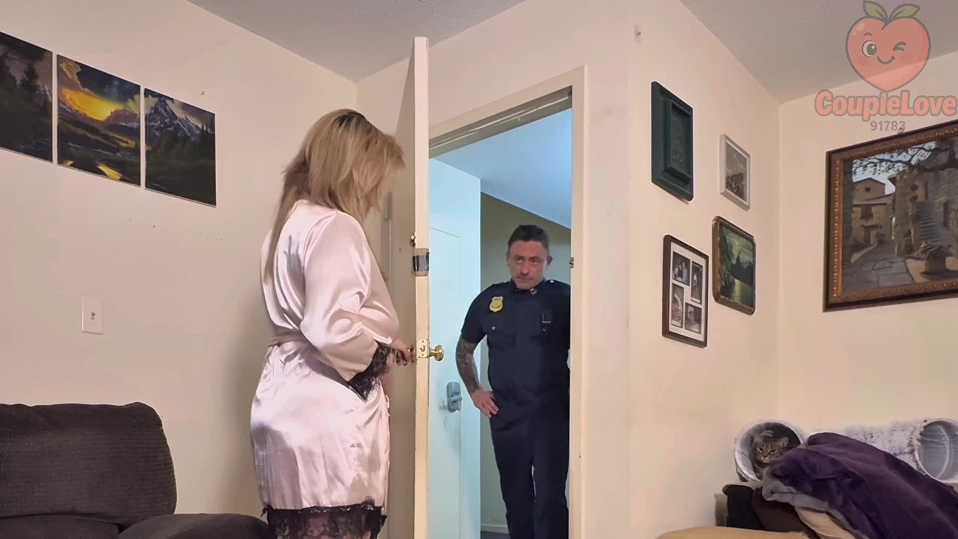 Stepmommy And The Policeman- Immersive Cuckold POV