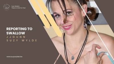 Suzy Wylde Gives Jj Gunn A Blowjob And Gets A Mouth Full Cum