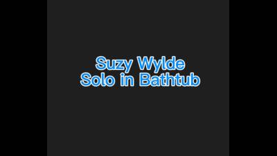 Suzy Wylde Solo In The Bathtub