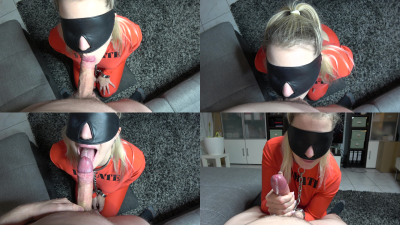 Prison Inmate Sucks Big White Cock For Keys- Including Deepthroating