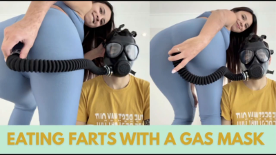 Eating Farts With A Gas Mask