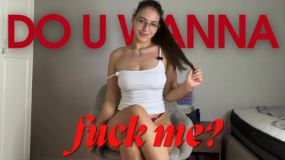 Naughty Student Teases Teacher In Shiny Black Heels- Do You Want To Fuck Me?