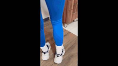In This Video, I Became The Slave Of An Athletic Girl Who Is 25 Years Younger Than Me. I Am 46 Years Old