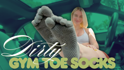 Dirty Gym Toe Socks