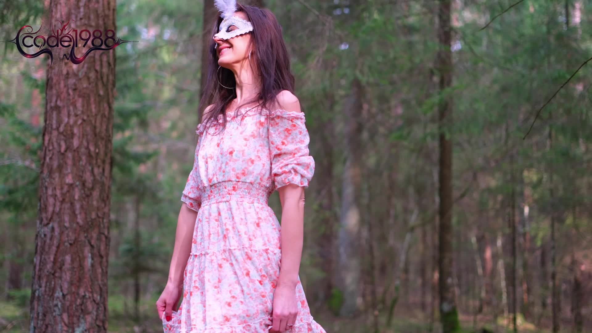 Selena Naked Forest Walk