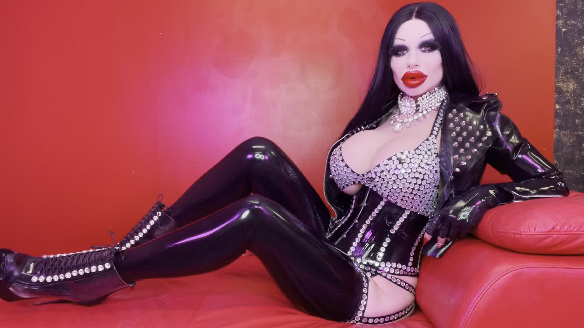 Latex Bimbo Goddess Goon Talk