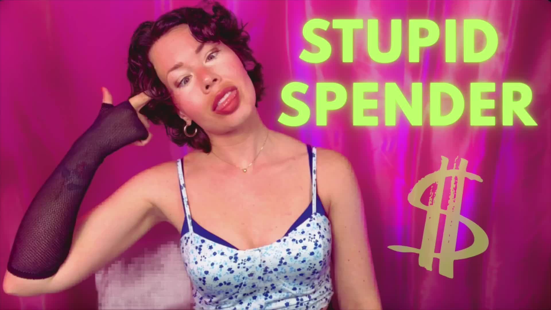 You're A Stupid Spender!