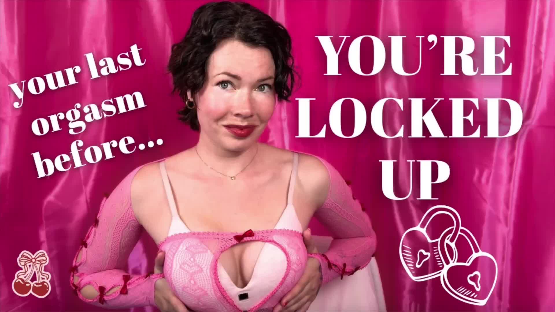One Last Orgasm Before You're Locked Up