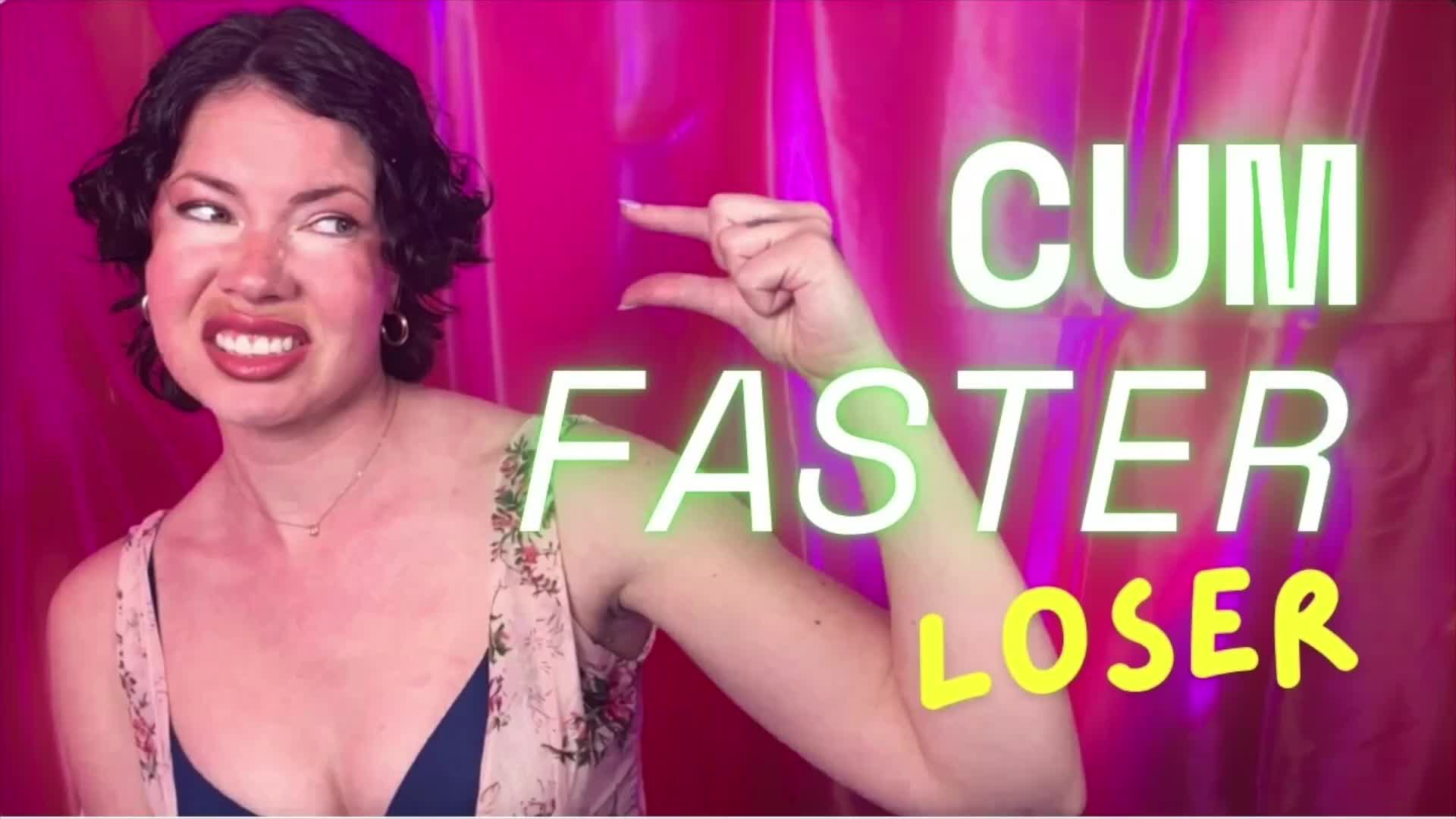 Cum Faster Loser: Goddess Cherry Makes You Pe - Cum Now, Quick Bitch!
