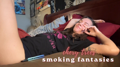 The Morning After Our One Night Stand- Smoking Fantasy With Chery Trees