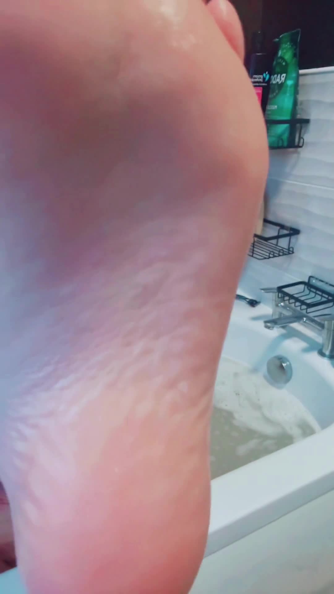 Dirty Bath Foot Worship- Foot Content Part 2