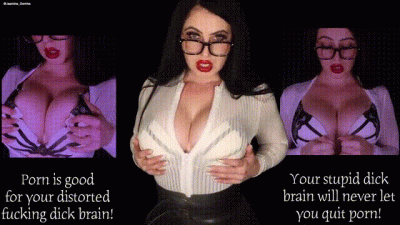 You Can't Escape Your Dick Brain! It Will Always Be Consumed By Porn! Porn Is Your Priority!