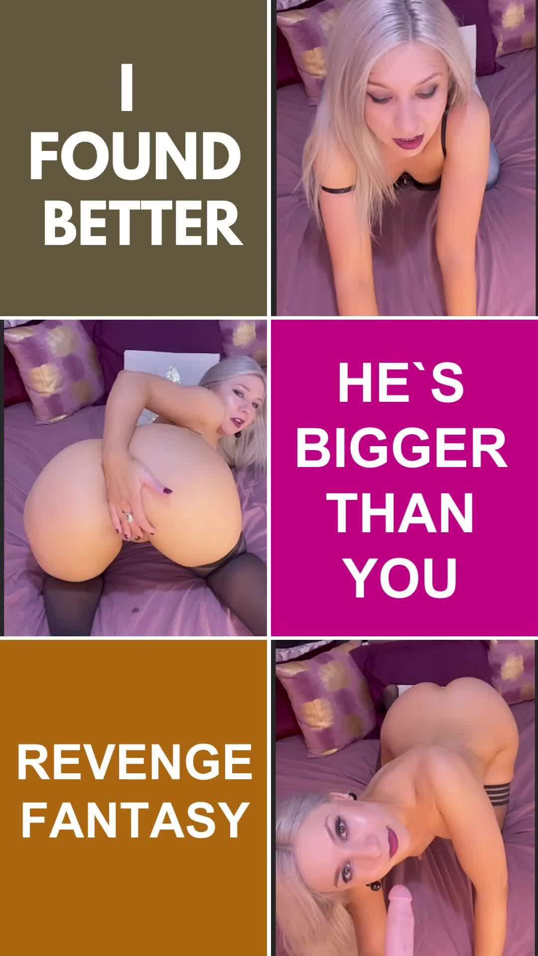 I Found A Bigger Dick Than Yours Cuckold JOI | Squirt | Revenge Fantasy