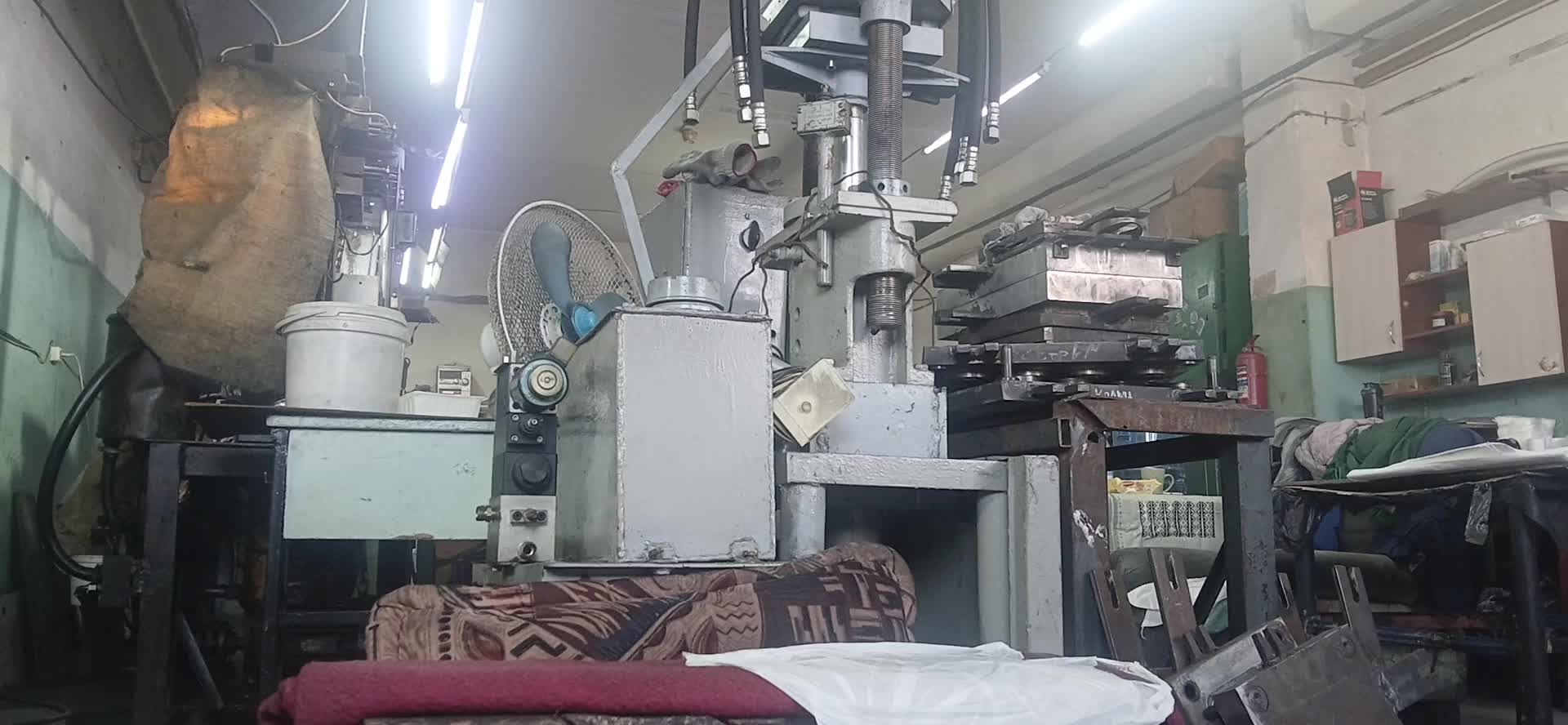 Smoking Break -- Factory Worker