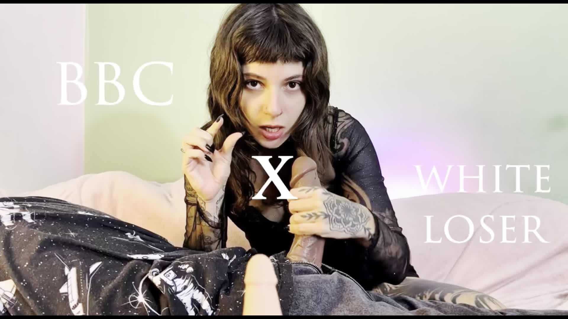 Size Comparison- BBC X Your White Loser Cock