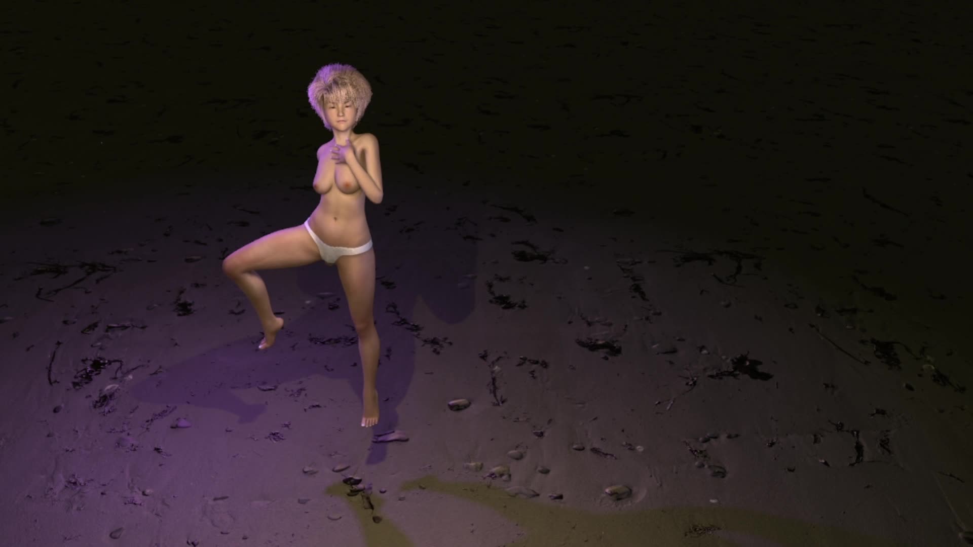 Nude Flexing Session...For The True Female Muscle Enthusiast!..I Also Play With My Pussy At The End!