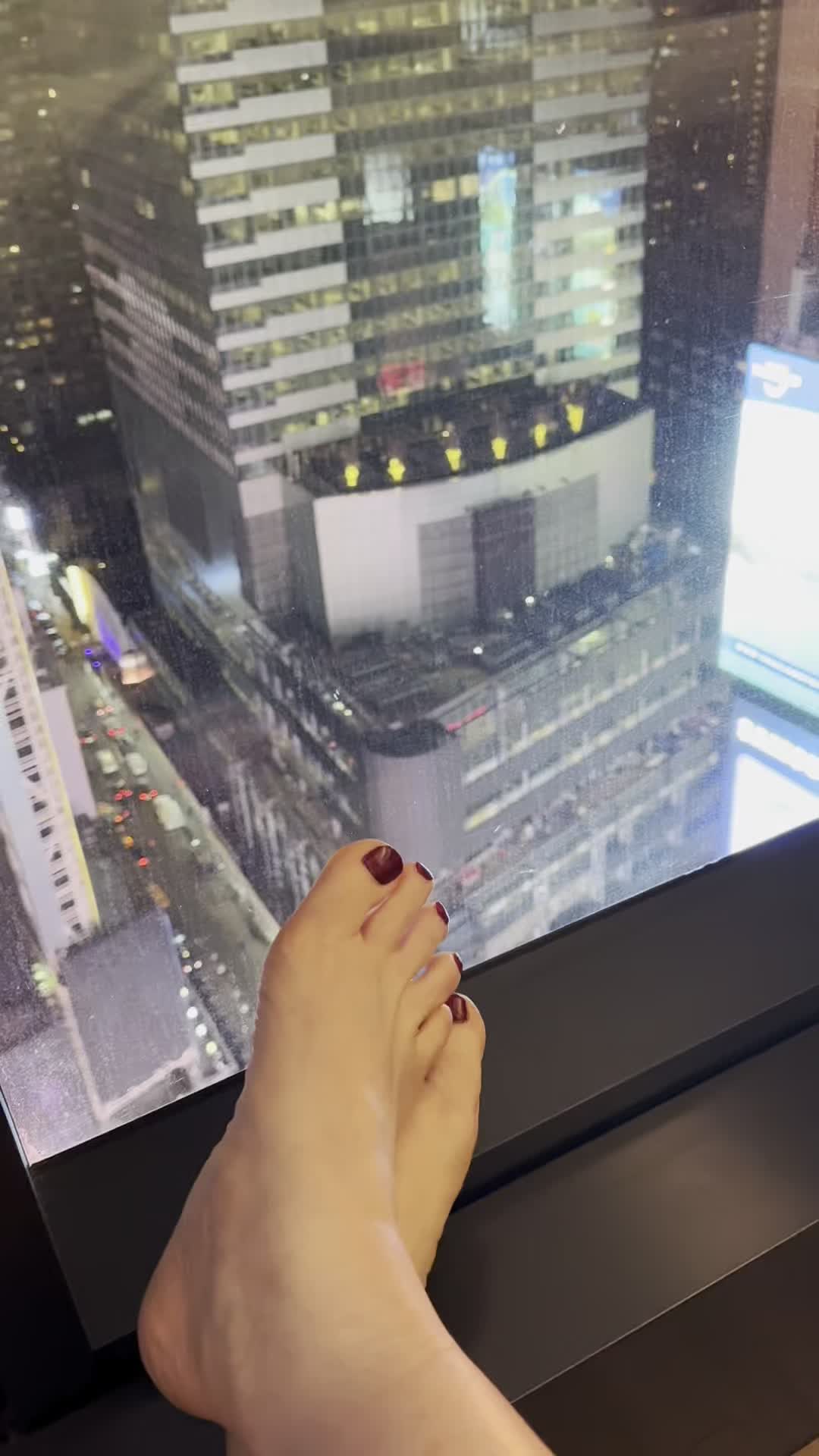 New York At My Feet | 7 Minute Foot Tease Compilation