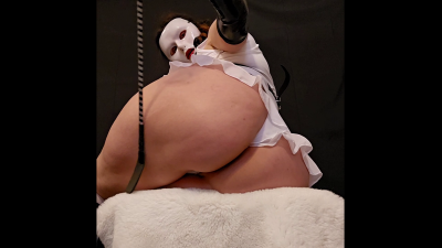 [BDSM] Slow Butt Whipping Demonstration- Domme Creating Red Welts- Eye Contact