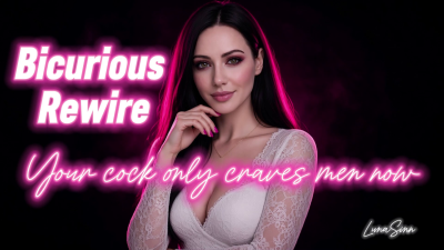 Bicurious Rewire: Your Cock Only Craves Men Now