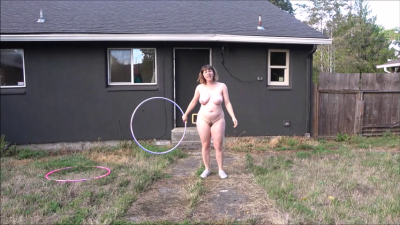 Bea Lovely Loses Her Bikini And Hula Hoops Naked