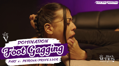 Pt.1- Gagging For The Master: Deep Male Footthroat & Face Smashing In 4k