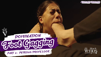 Pt. 2- Gagging For The Master: Deep Male Footthroat & Face Smashing In 4k