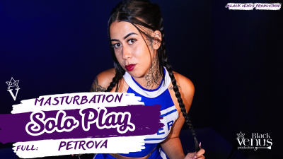 The Perfect Cheerleader Tease: A Slow Striptease And In-Depth Solo Masturbation In 4k