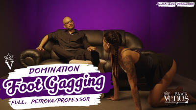 Gagging For The Master: Deep Male Footthroat & Face Smashing In 4k