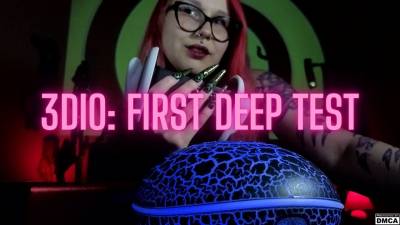3Dio: First Deep Test
