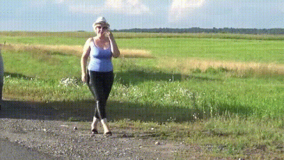 Big Ass In Leather Leggings