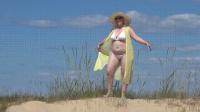 Step-Mommy On Beach