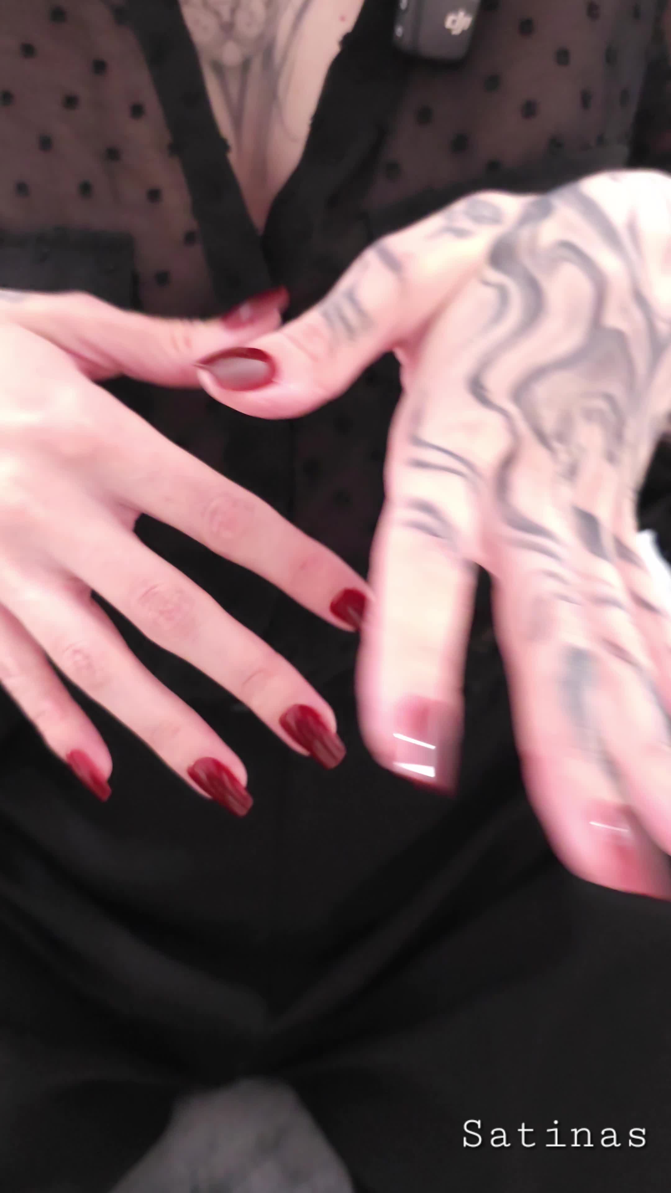 Perfect Manicure Hand Fetish - Cruel Mind Slaps & Perverse Caresses