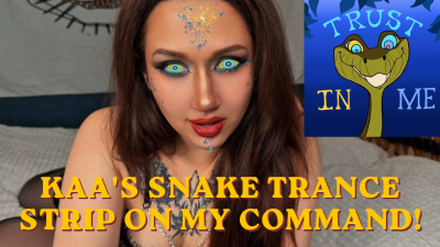 Kaa's Snake Trance: Asian Goddess Commands You To Strip & Cum (POV ****)