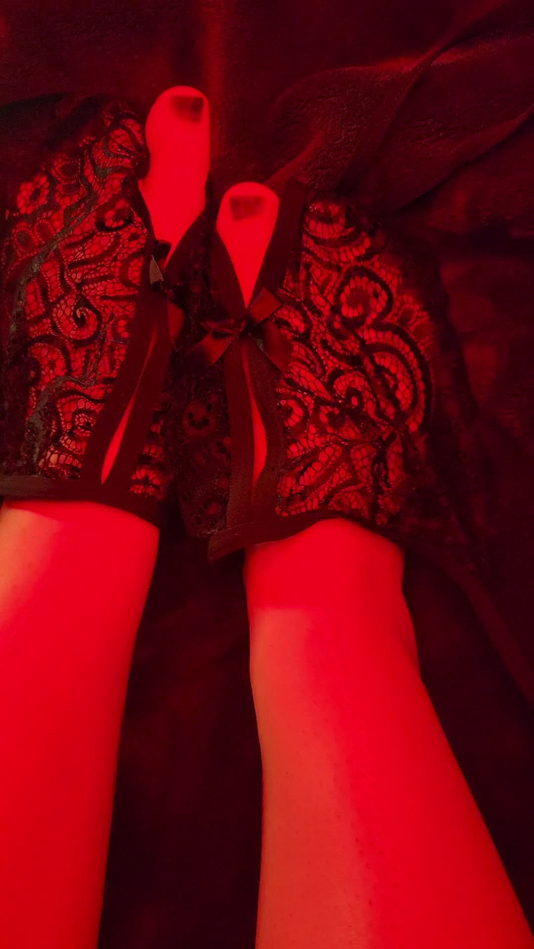 Slutty Little Lingerie Feet