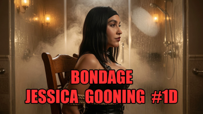 Bondage Jessica Gooning #1D: Leather Mistress Bondage Trance (Animated, Music, Text)