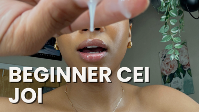 Cute Dread Head Makes You Consume Your Own Cum (CEI JOI)
