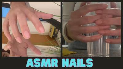 ASMR: The Sound Of My Long Nails On Your Screen